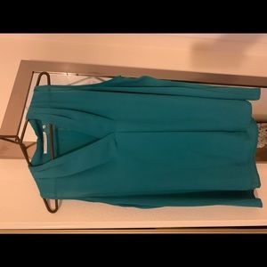 XL sleeveless teal blouse. Great condition